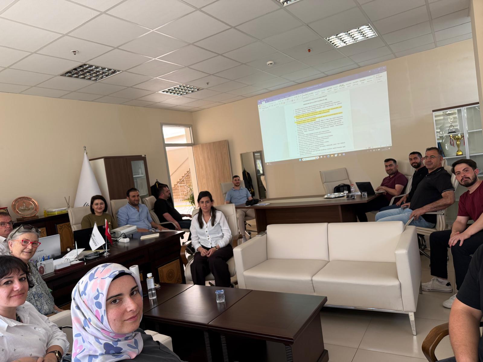 Kalite Komisyonu Toplantısı Gerçekleştirildi