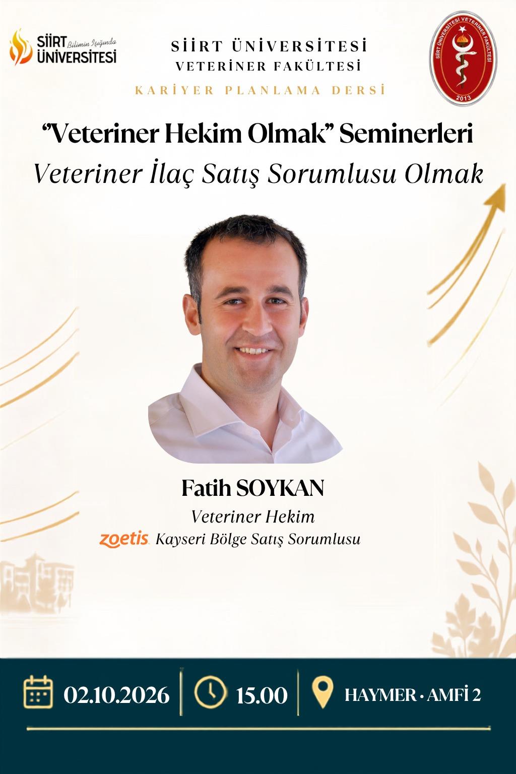 “Veteriner Hekim Olmak” Seminerleri 